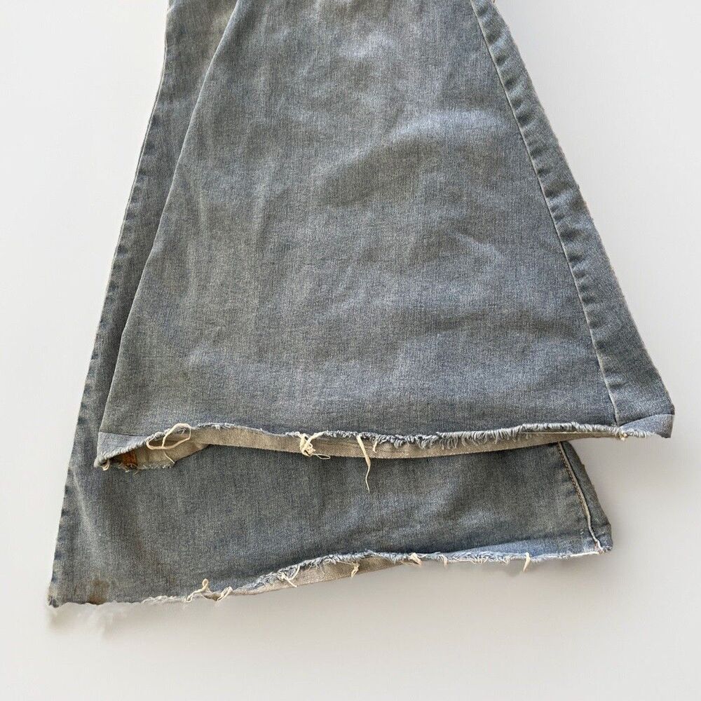 We the Free Jeans Womens 26 Blue Extreme Flare Bell-Bottoms‎ Float on Wide - Picture 5 of 10
